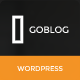 GoBlog - Responsive WordPress Blog Theme GoBlog - Responsive WordPress Blog Theme - ThemeForest Item for Sale