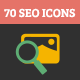 Two-colored SEO Icons