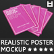 Realistic Poster Mockup Realistic Poster Mockup - GraphicRiver Item for Sale