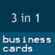 3 in 1 Business Card Collection 3 in 1 Business Card Collection - GraphicRiver Item for Sale