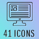 41 Thin Line Animated Icons 41 Thin Line Animated Icons - VideoHive Item for Sale