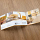 Square Trifold Brochure-Interior Design Square Trifold Brochure-Interior Design