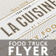 Food Truck Menu Flyer Food Truck Menu Flyer - GraphicRiver Item for Sale