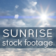 Sunrise - Sky and Clouds Footage Sunrise - Sky and Clouds Footage