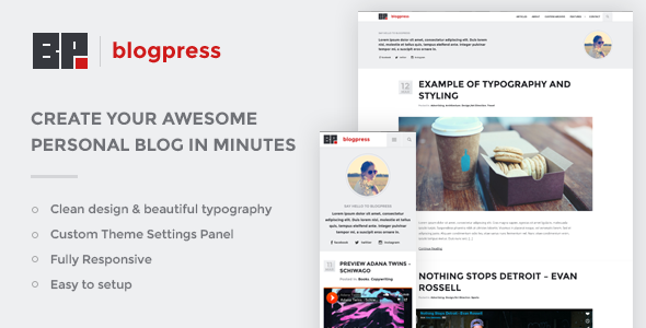 Honest – Tema limpo e responsivo para Portfólio e Blog