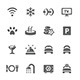 Hotel Features Icon Set