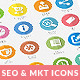 Flat SEO & Marketing Icons Pack 4 - 1