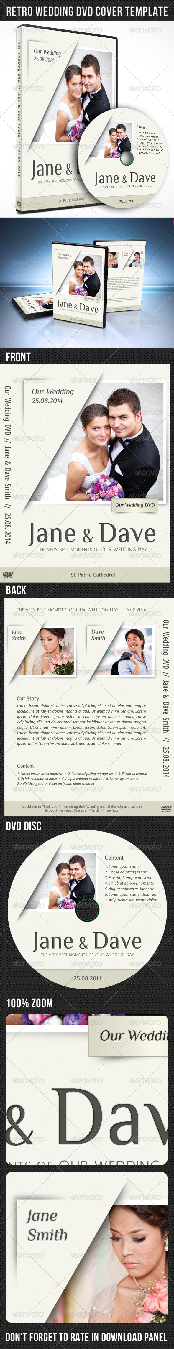 GraphicRiver Wedding DVD Cover Template 04 7638706