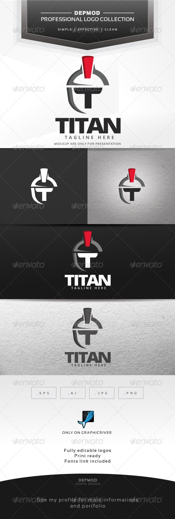 GraphicRiver Titan Logo 7638719