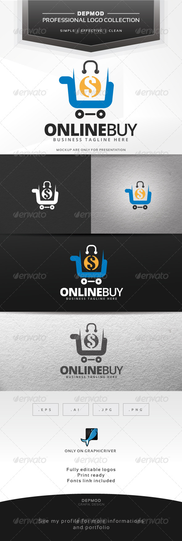 GraphicRiver Online Buy V.02 Logo 7639320