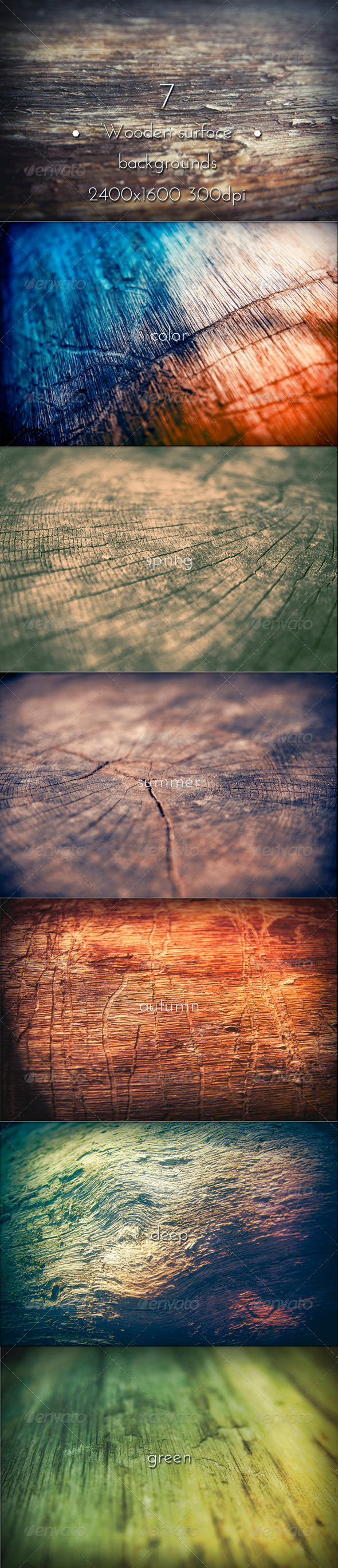 GraphicRiver Wooden Surface Background 7640733