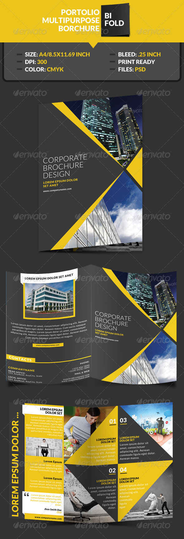 GraphicRiver Portolio Corporate Bi-Fold Brochure Template 7641540 GraphicRiver Portolio Corporate Bi-Fold Brochure Template 7641540