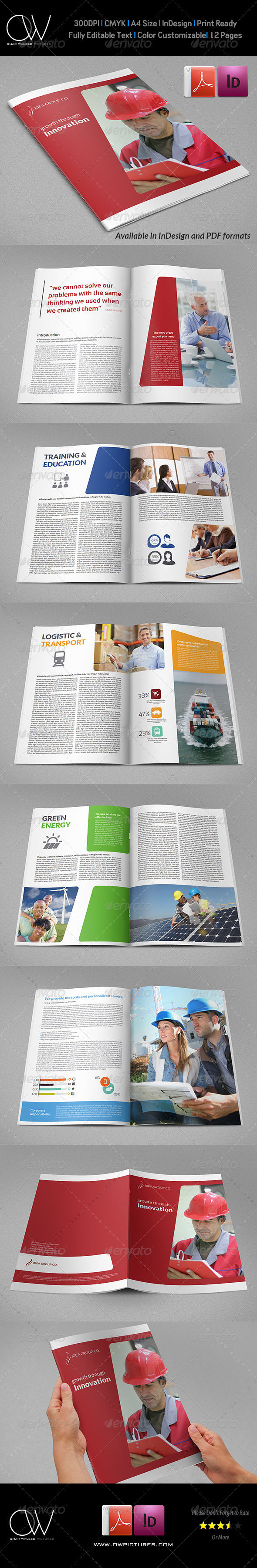 GraphicRiver Company Brochure Template Vol.36 7651970