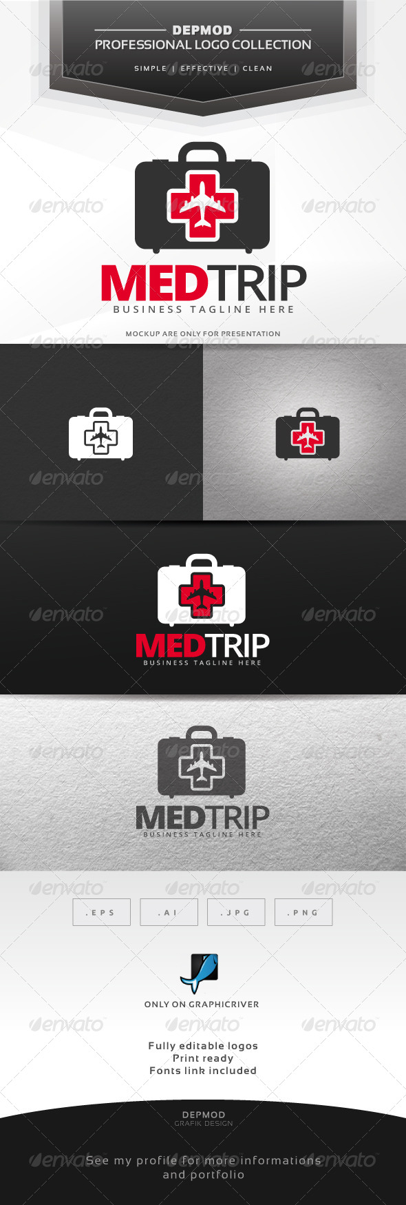 GraphicRiver Med Trip Logo 7652343