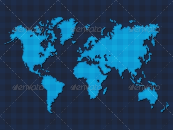 GraphicRiver World Map 7657441