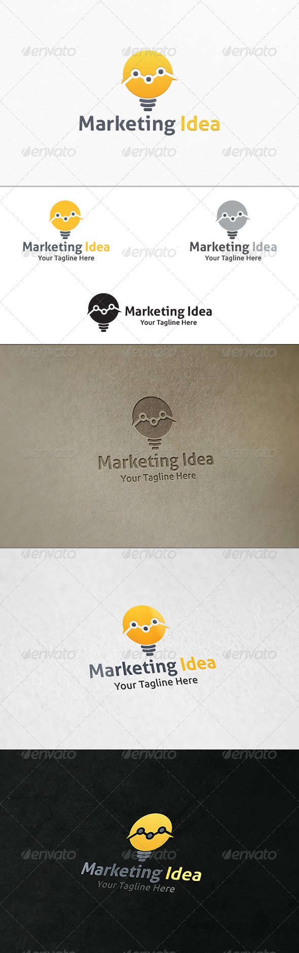 GraphicRiver Marketing Idea Logo Template 7657659