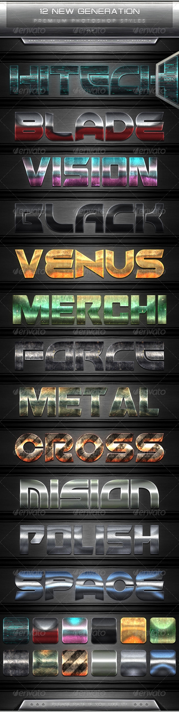 GraphicRiver 12 New Generation Text Effect Styles Vol.2 7663026