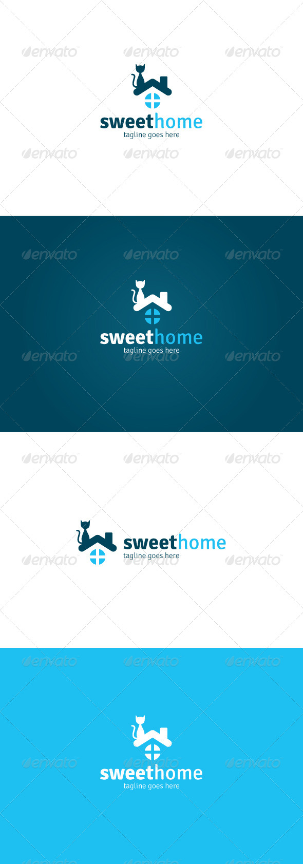 GraphicRiver Sweet Home Logo 7667640