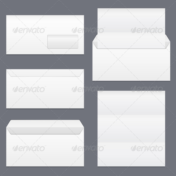 GraphicRiver Envelopes and Paper 7671238