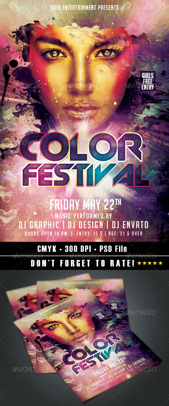 GraphicRiver Color Festival 7671654