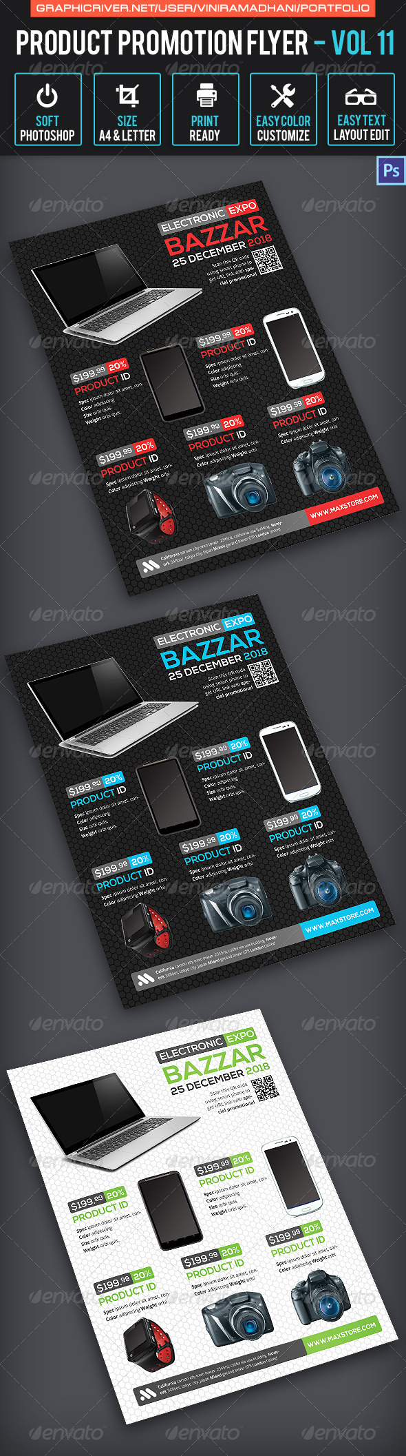 GraphicRiver Product Promotion Flyer Volume 11 7658099
