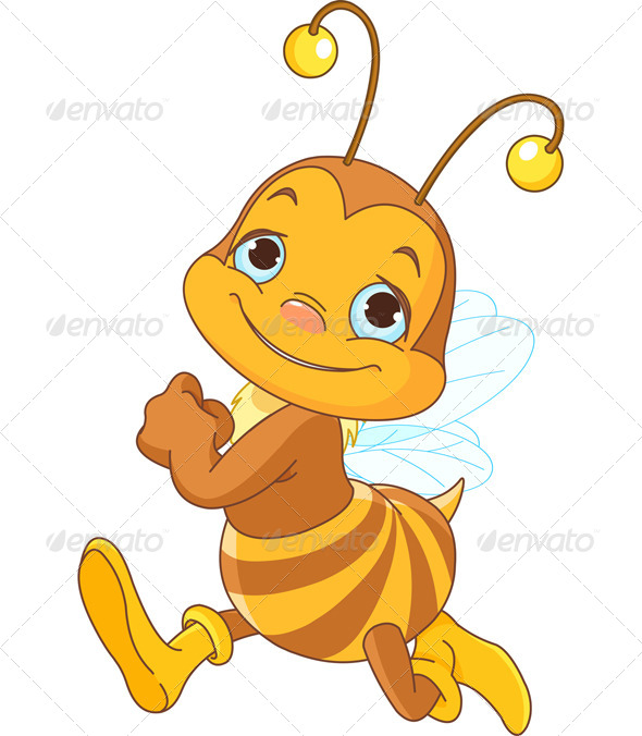 GraphicRiver Running Bee 7676122
