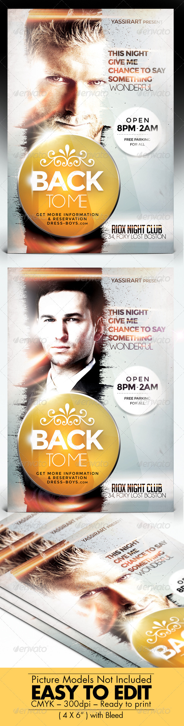 GraphicRiver Back To Me Flyer 7677351