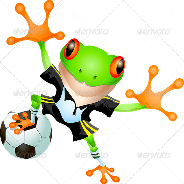 GraphicRiver Goalkeeper Frog 7680072