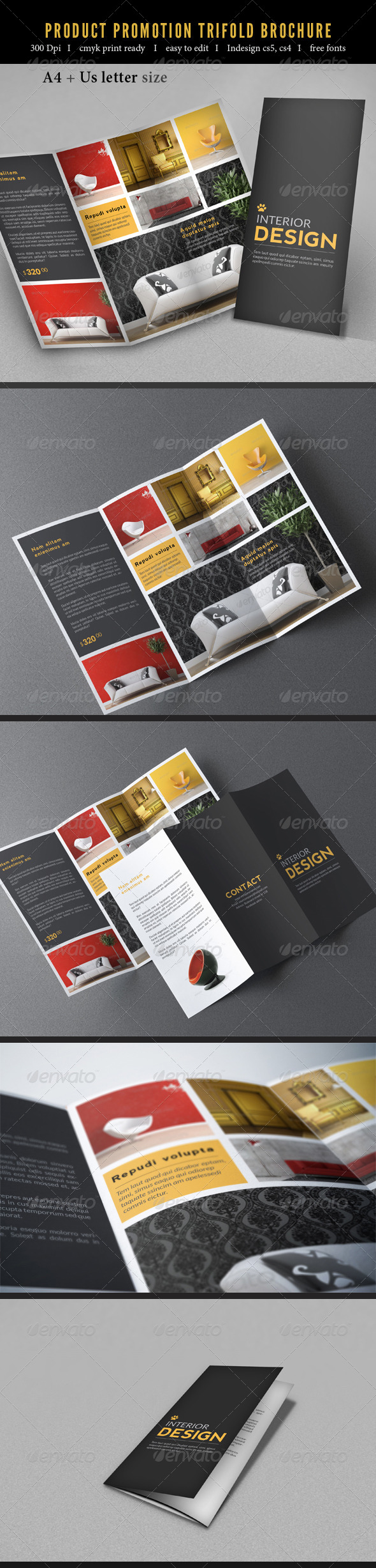 GraphicRiver Product Promotion Trifold Brochure 7665757