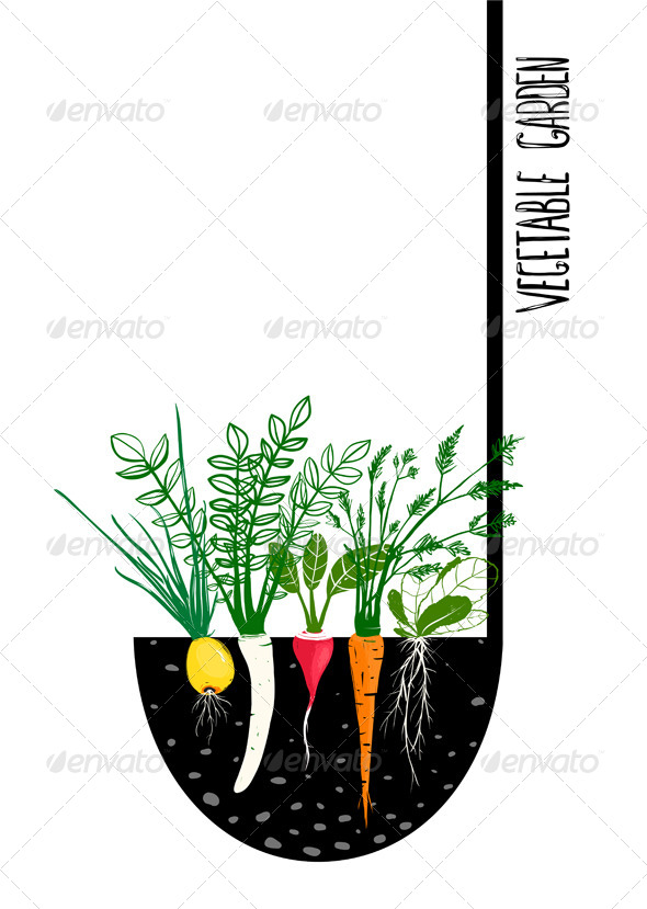 GraphicRiver Grow Vegetable Garden and Cook Soup 7683933