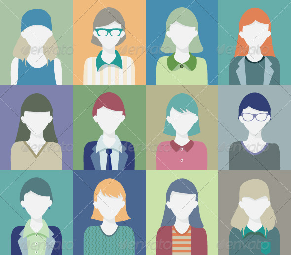 GraphicRiver People who are Women 7684714 GraphicRiver People who are Women 7684714
