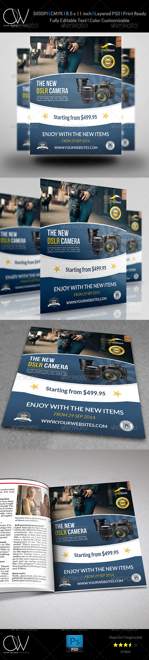GraphicRiver New Arrival Flyer Template Vol.3 7684786