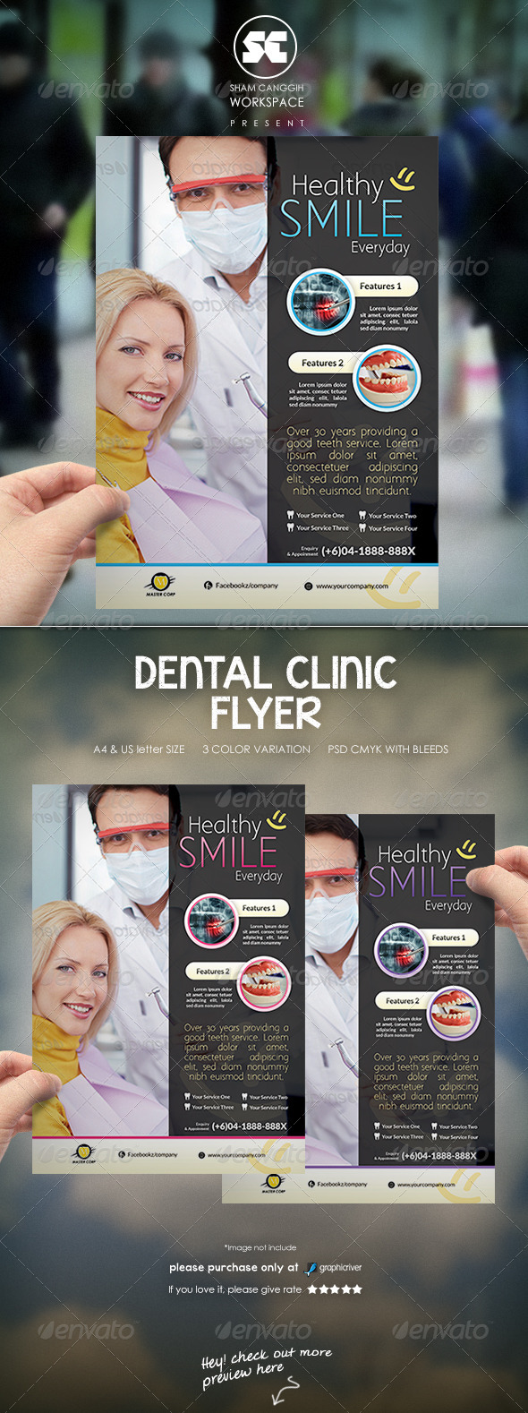GraphicRiver Dental Flyer Magazine Ads 7685110