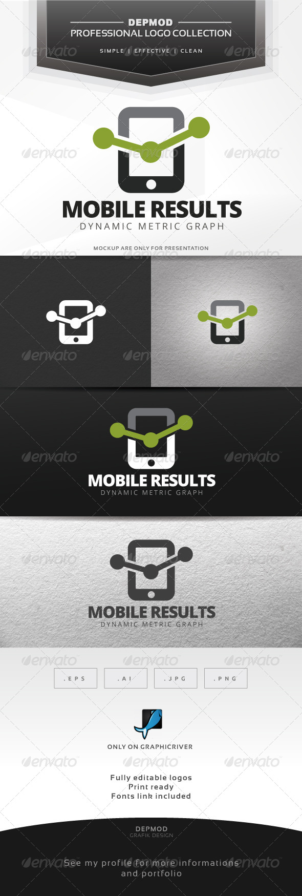 GraphicRiver Mobile Results Logo 7685151
