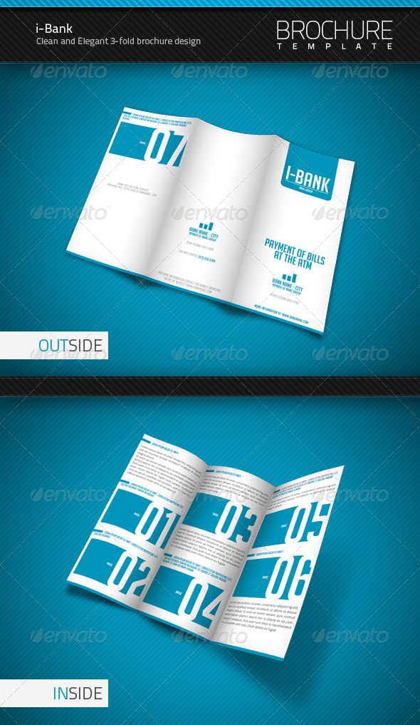 GraphicRiver i-Bank 3-Fold Brochure Template 475374 GraphicRiver i-Bank 3-Fold Brochure Template 475374