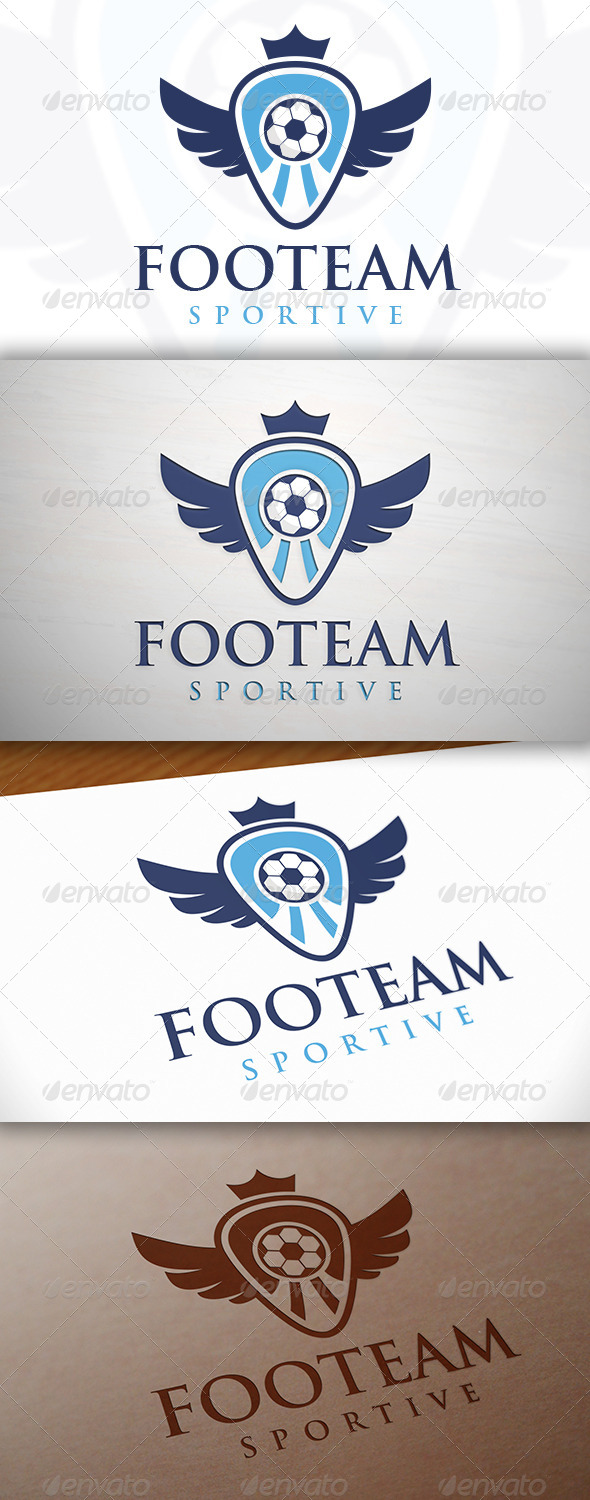 GraphicRiver Football Team Crest Logo Template 7692561