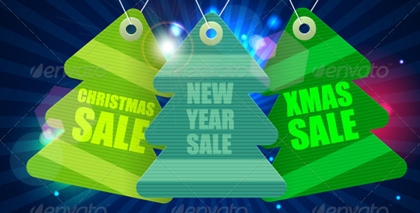 GraphicRiver New year sale tag 7692603
