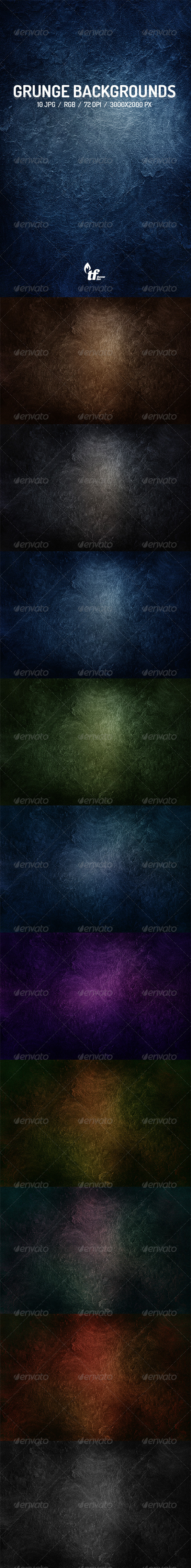 GraphicRiver Grunge Backgrounds 7692949