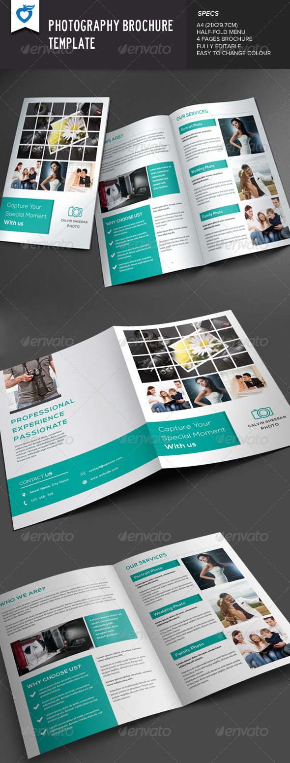 GraphicRiver Photography Brochure 7672250