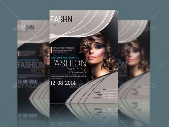 GraphicRiver Fashion Event Flyer 7675469
