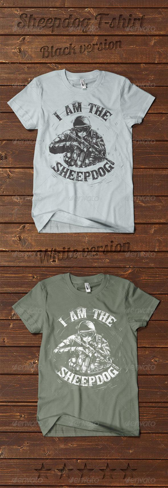 GraphicRiver Sheepdog T-shirt 7664458