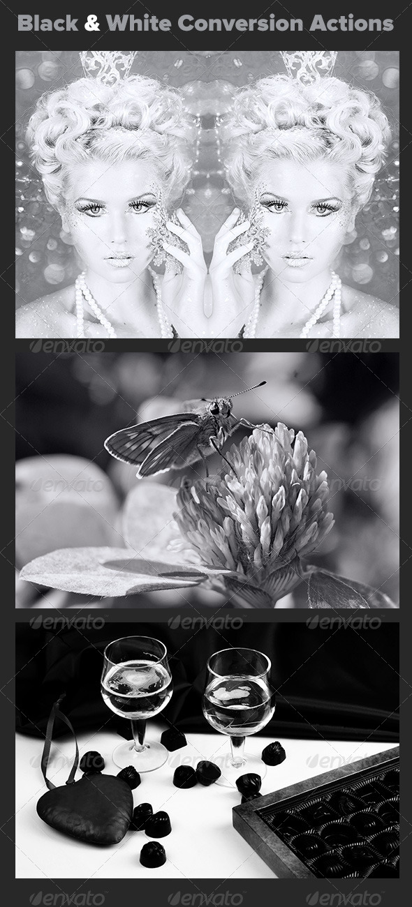 GraphicRiver Black and White Conversion Actions 7696966