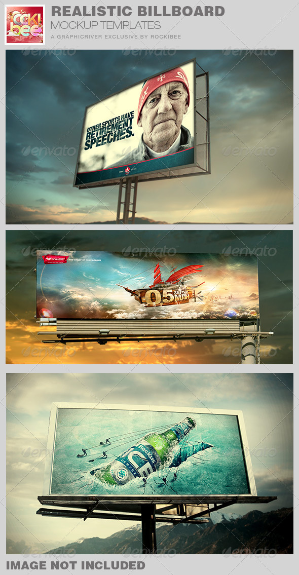 GraphicRiver Realistic Billboard Mockup Templates 7698964 GraphicRiver Realistic Billboard Mockup Templates 7698964