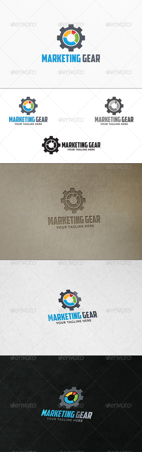 GraphicRiver Marketing Gear Logo Template 7706958 GraphicRiver Marketing Gear Logo Template 7706958