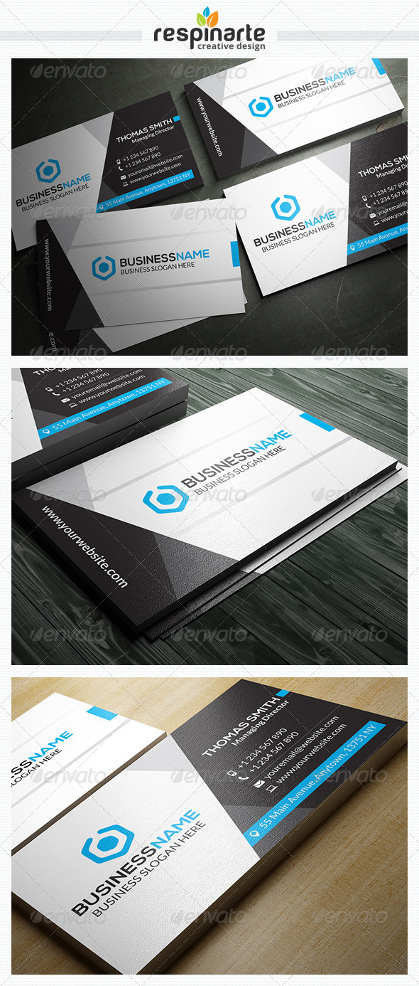 GraphicRiver Corporate Business Card RA18 7707716 GraphicRiver Corporate Business Card RA18 7707716