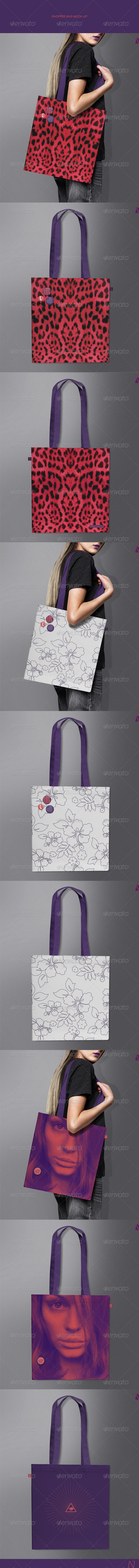 GraphicRiver Shopper Bag Mock-up 7708193 GraphicRiver Shopper Bag Mock-up 7708193