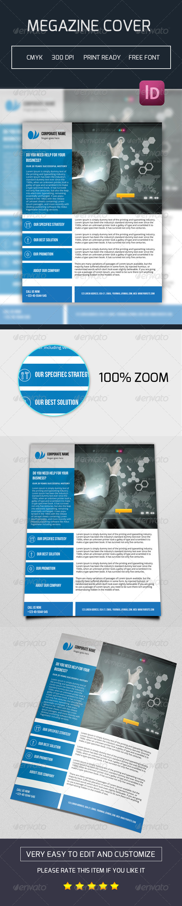 GraphicRiver Business Flyer Template 7684887