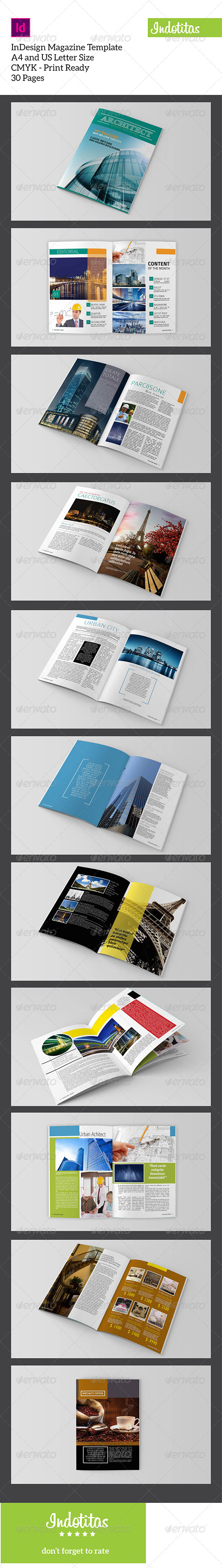 GraphicRiver InDesign Magazine Template 7680779