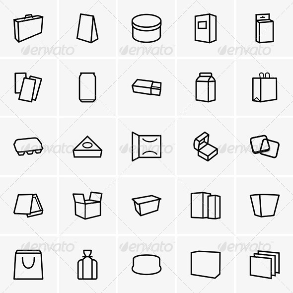 GraphicRiver Package Icons 7712784