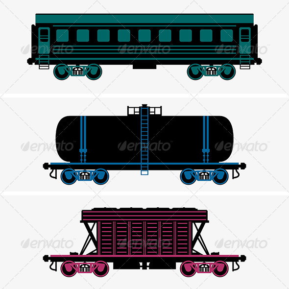 GraphicRiver Railroad Cars 7712797